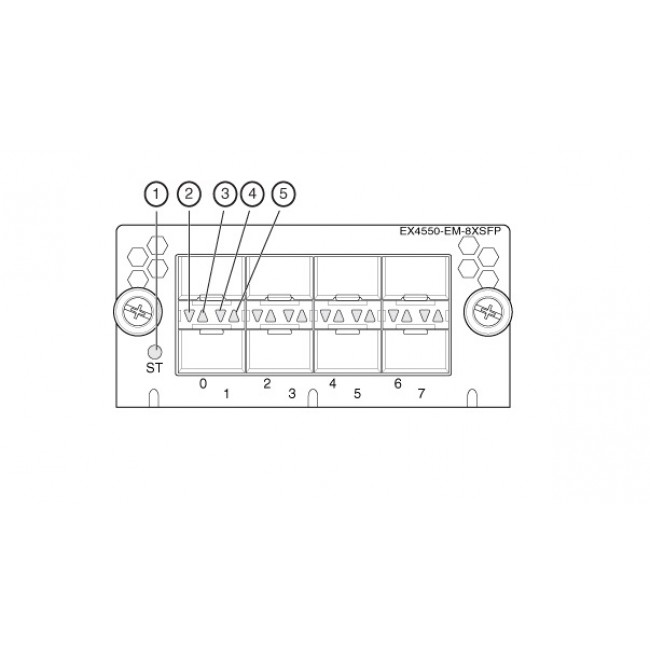 Juniper EX4550-EM-8XSFP Juniper EX4550-EM-8XSFP